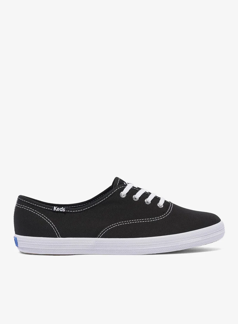 Keds Keds Women's Champion Originals Lace Up Canvas Casual Sneaker Black